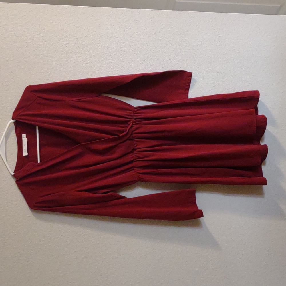 Maroon Dress